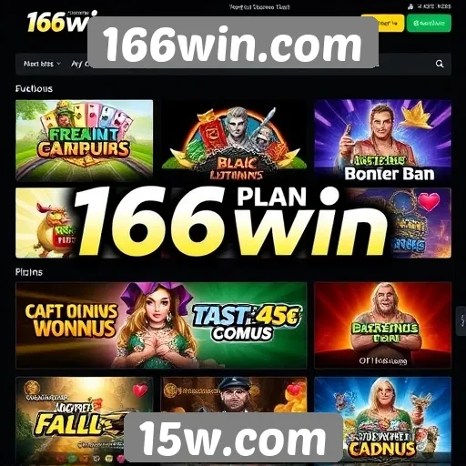 Análise de jogos disponíveis no 166win.com