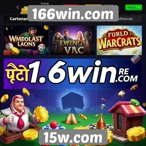 Análise das opções de jogos disponíveis no 166win.com