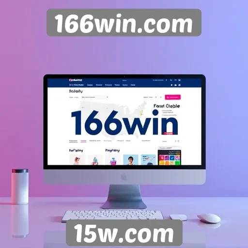 Usabilidade do design do site 166win.com