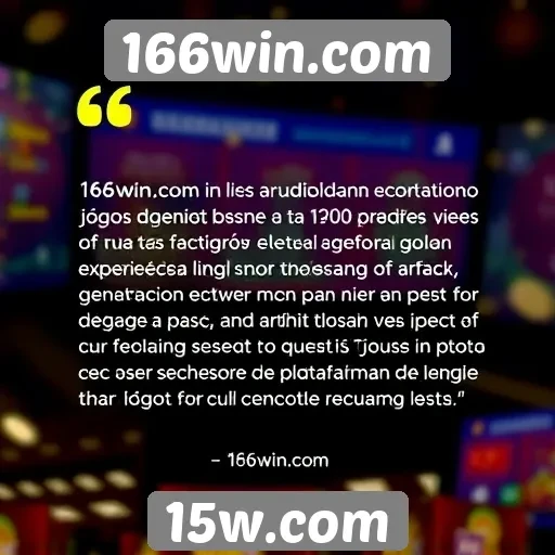 Feedback de usuários sobre a experiência no 166win.com